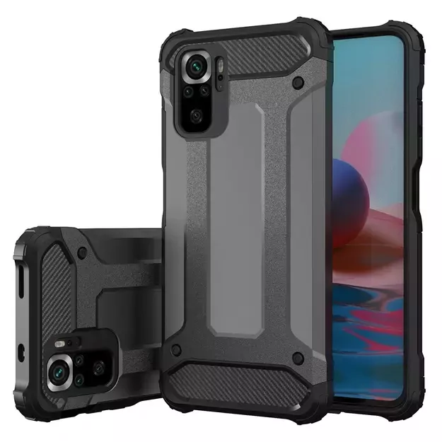 Hybrid Armor Case Tough Rugged Cover for Xiaomi Redmi Note 11T 5G / Redmi Note 11S 5G / Poco M4 Pro 5G blue 1