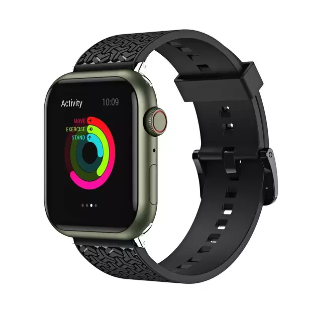Watch Strap Y Watchband Bracelet for Apple Watch 42 / 44 / 45 mm - Black 3