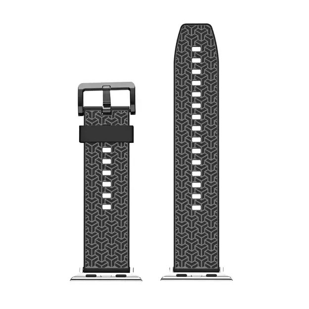 Watch Strap Y Watchband Bracelet for Apple Watch 42 / 44 / 45 mm - Black 7
