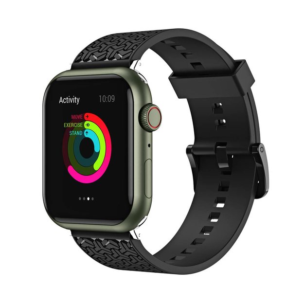 Watch Strap Y Watchband Bracelet for Apple Watch 42 / 44 / 45 mm - Black 10