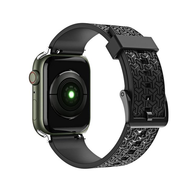 Watch Strap Y Watchband Bracelet for Apple Watch 42 / 44 / 45 mm - Black 6