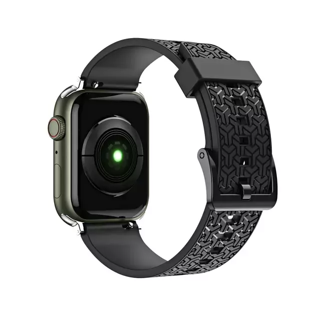 Watch Strap Y Watchband Bracelet for Apple Watch 42 / 44 / 45 mm - Black 1