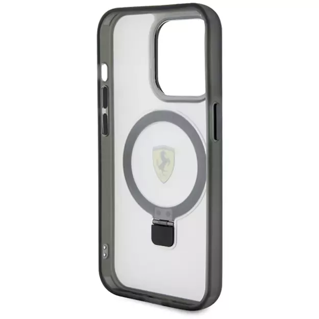 Ferrari FEHMP15LUSCAH iPhone 15 Pro 6.1&quot  transparent hardcase Ring Stand 2023 Collection MagSafe 6