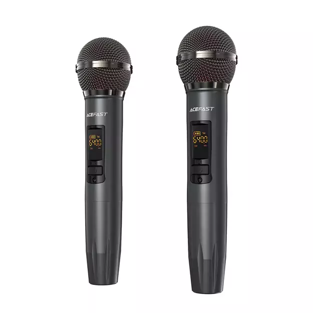 Acefast K1 Wireless Karaoke Speaker with 2 Microphones - Black 18