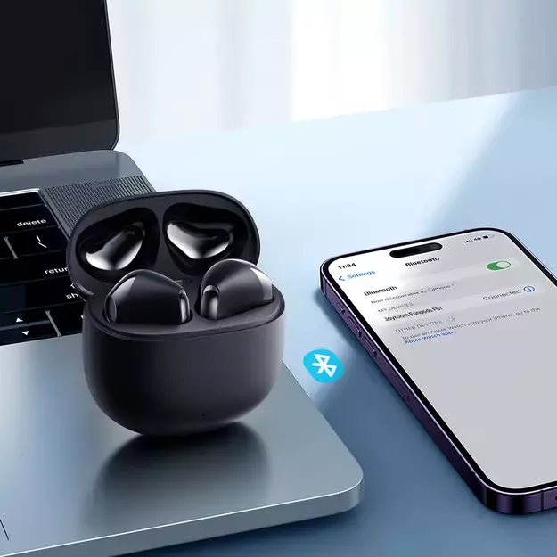 TWS Joyroom Funpods Series JR-FB1 Bluetooth 5.3 wireless headphones - black 9