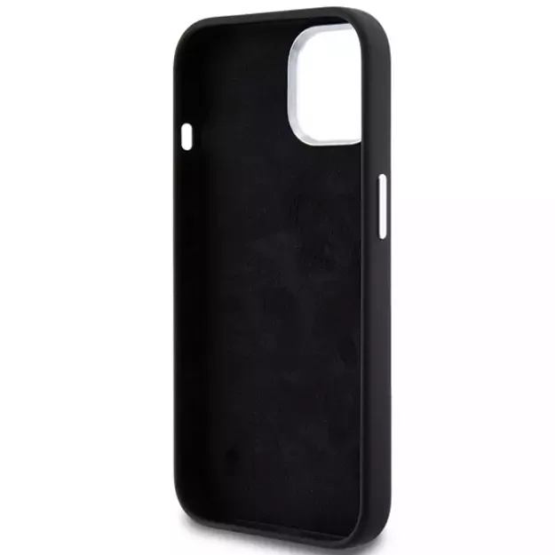 BMW Signature Liquid Silicone MagSafe case for iPhone 15 Plus - black 13