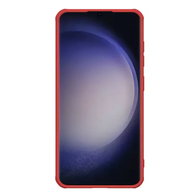 Nillkin Super Frosted Shield Pro armored case for Samsung Galaxy S24 - red 22