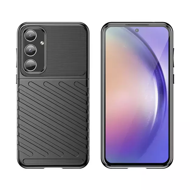 Thunder Case armored case for Samsung Galaxy A55 - black 5