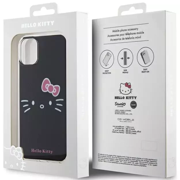 Hello Kitty IML Kitty Face case for iPhone 11 / Xr - black 7