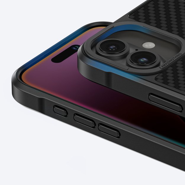 AmazingThing Titan Max Case with 1500D Aramid Fibers for iPhone 16 Plus - Black 6
