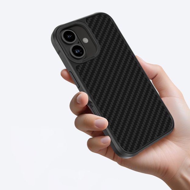 AmazingThing Titan Max Case with 1500D Aramid Fibers for iPhone 16 Plus - Black 5