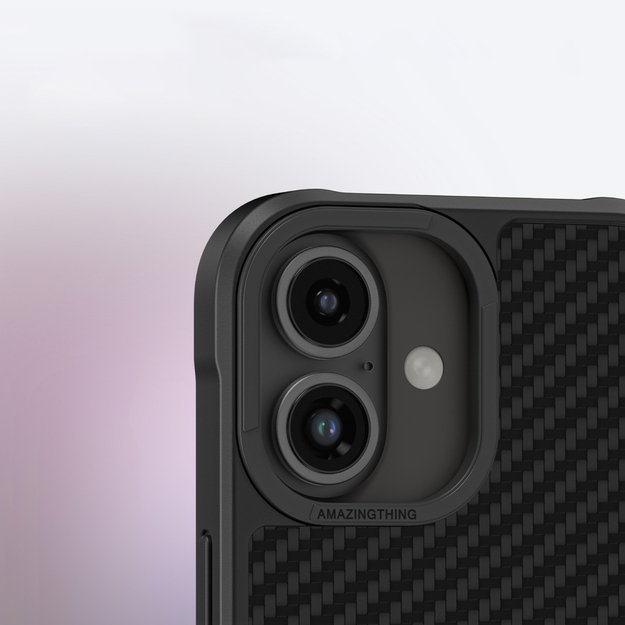 AmazingThing Titan Max Case with 1500D Aramid Fibers for iPhone 16 Plus - Black 11