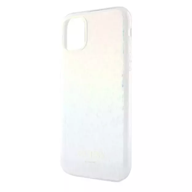 Guess IML Faceted Mirror Disco Iridescent case for iPhone 11 / Xr - multicolor 12