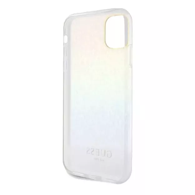 Guess IML Faceted Mirror Disco Iridescent case for iPhone 11 / Xr - multicolor 13