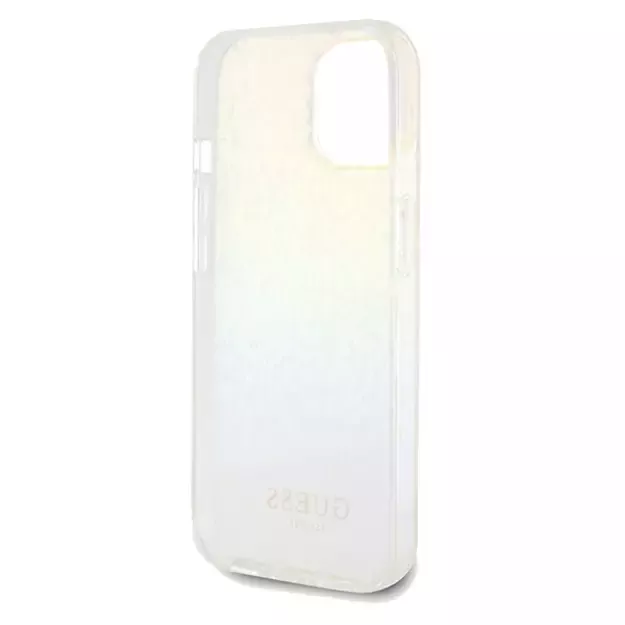 Guess IML Faceted Mirror Disco Iridescent case for iPhone 14 / 15 / 13 - multicolor 6