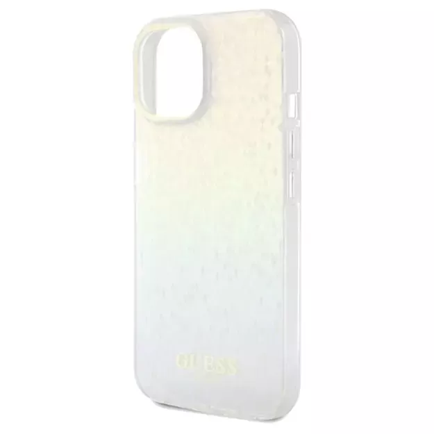 Guess IML Faceted Mirror Disco Iridescent case for iPhone 14 / 15 / 13 - multicolor 5