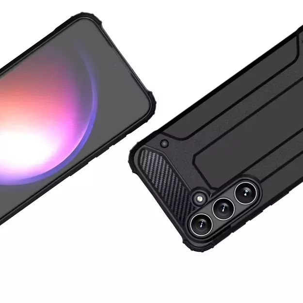 Hybrid Armor case for Samsung Galaxy S24+ armored - black 2