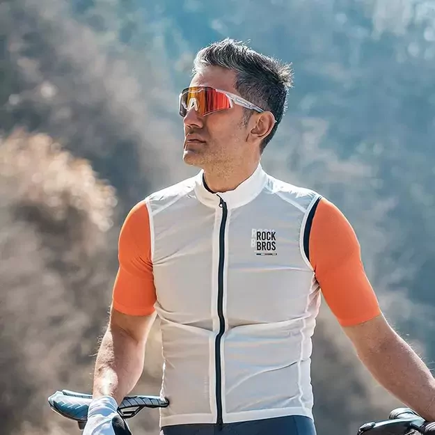 Rockbros SP291 photochromic UV400 cycling glasses - white 8