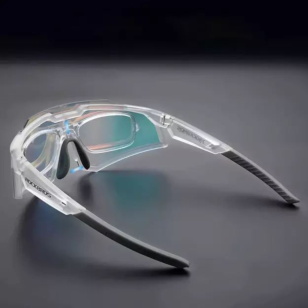 Rockbros SP291 photochromic UV400 cycling glasses - white 3