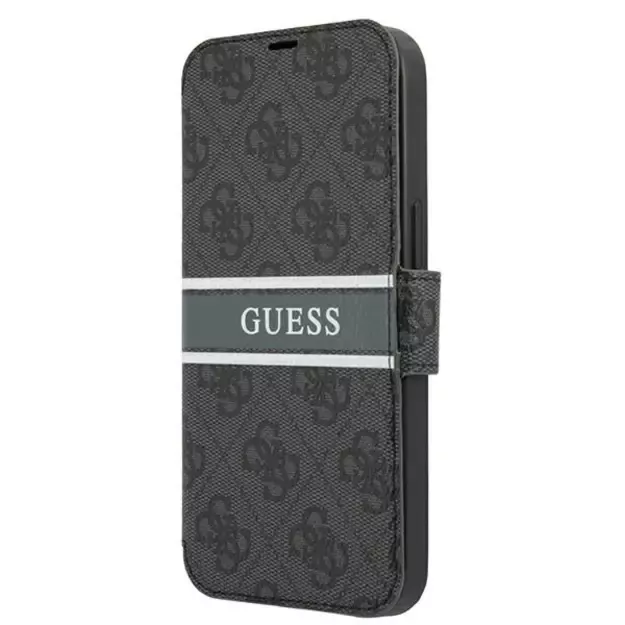 Guess GUBKP13S4GDGR iPhone 13 mini 5.4&quot  grey/grey book 4G Stripe