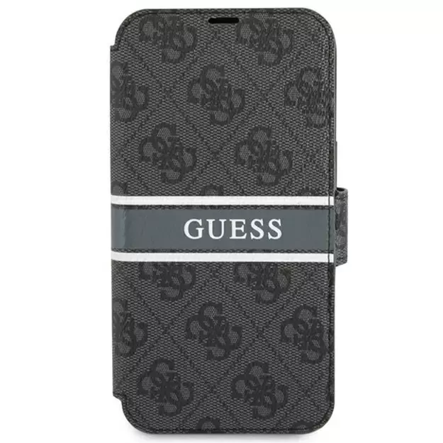 Guess GUBKP13S4GDGR iPhone 13 mini 5.4&quot  grey/grey book 4G Stripe 1