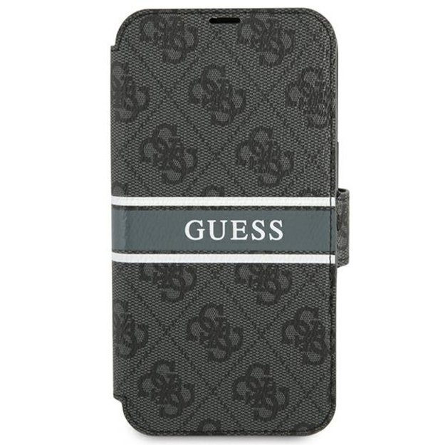 Guess GUBKP13S4GDGR iPhone 13 mini 5.4&quot  grey/grey book 4G Stripe 6