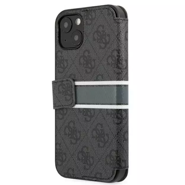 Guess GUBKP13S4GDGR iPhone 13 mini 5.4&quot  grey/grey book 4G Stripe 3