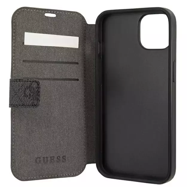 Guess GUBKP13S4GDGR iPhone 13 mini 5.4&quot  grey/grey book 4G Stripe 4