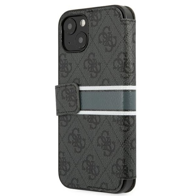 Guess GUBKP13S4GDGR iPhone 13 mini 5.4&quot  grey/grey book 4G Stripe 9