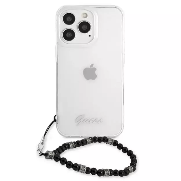 Guess GUHCP13XKPSBK iPhone 13 Pro Max 6.7&quot  Transparent hardcase Black Pearl 2