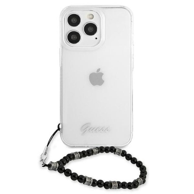Guess GUHCP13XKPSBK iPhone 13 Pro Max 6.7&quot  Transparent hardcase Black Pearl 8