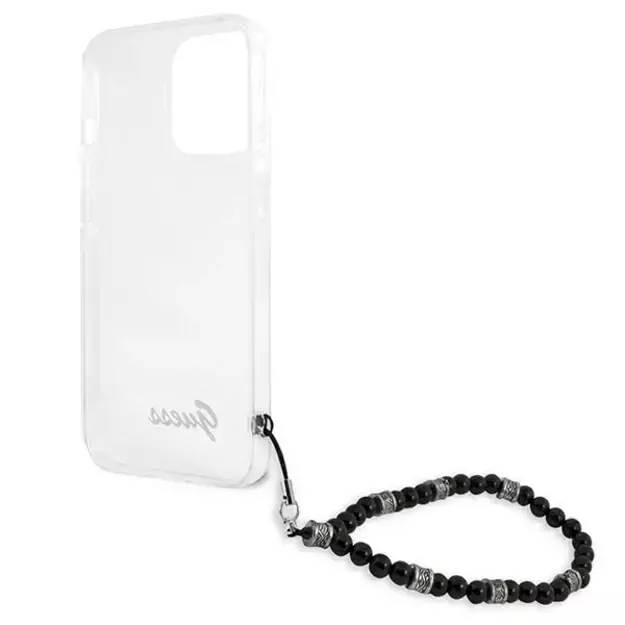 Guess GUHCP13XKPSBK iPhone 13 Pro Max 6.7&quot  Transparent hardcase Black Pearl 7