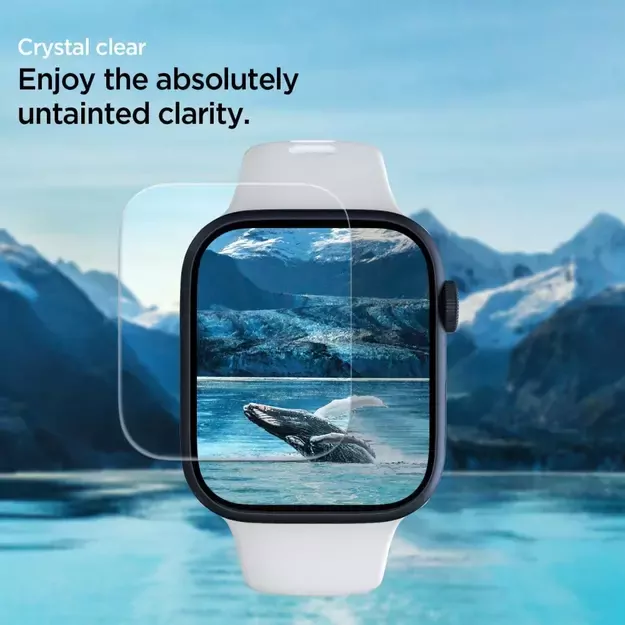 Spigen Neo Flex protective film for Apple Watch 4/5/6/7/8/SE (44/45 mm) - 3 pcs. 4