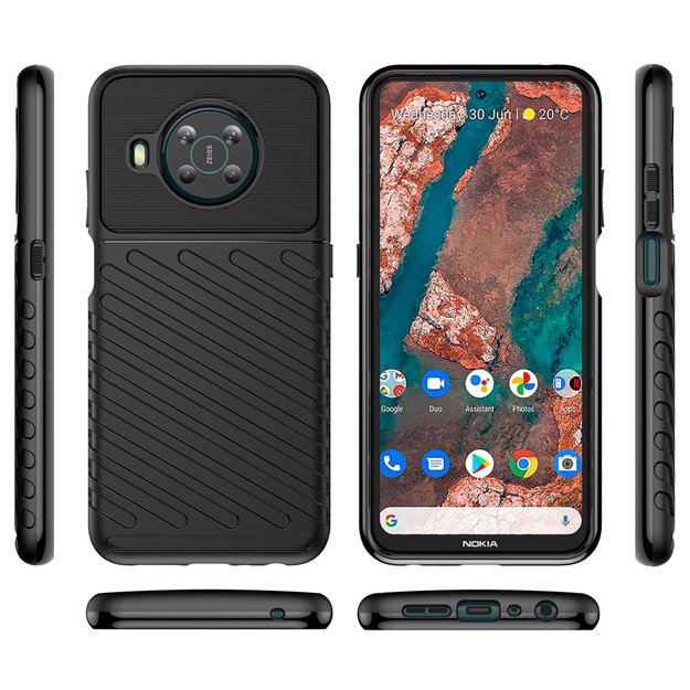 Thunder Case flexible armored cover for Nokia X100 black 6