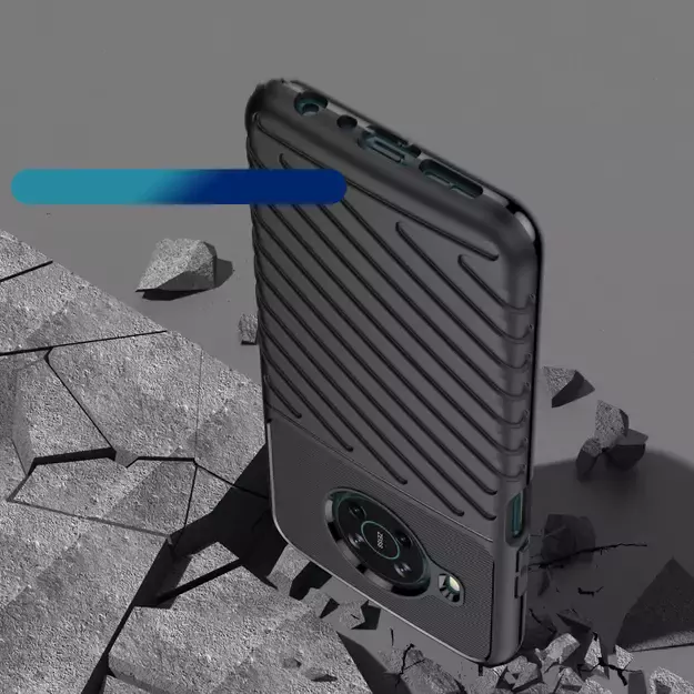 Thunder Case flexible armored cover for Nokia X100 black 11