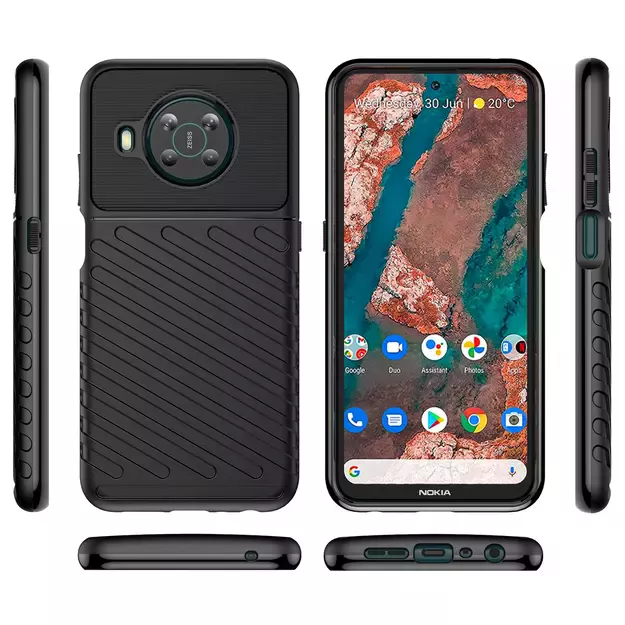 Thunder Case flexible armored cover for Nokia X100 black 12