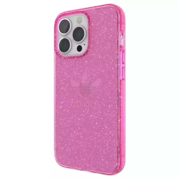 Adidas OR Protective iPhone 13 Pro / 13 6,1  Clear Case Glitter różowy/pink 47121 8