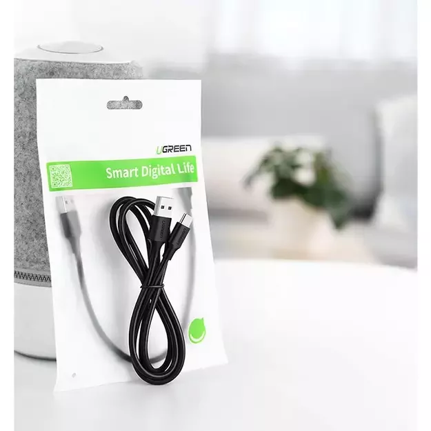 Ugreen US287 60118 USB-A / USB-C 3A cable 2m - black 1