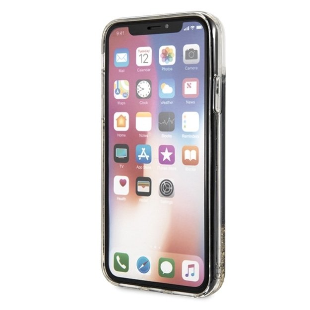 Karl Lagerfeld Karl Logo Glitter iPhone X/Xs Case - Black 5