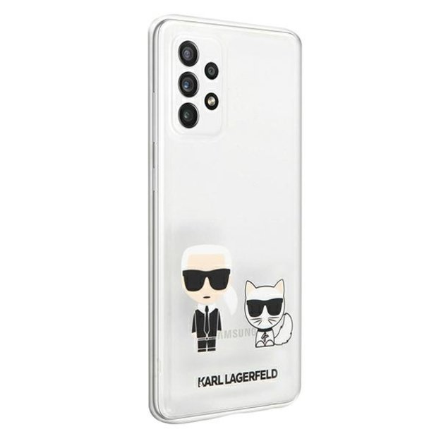 Karl Lagerfeld KLHCA72CKTR A72 A725 hardcase Transparent Karl & Choupette 3