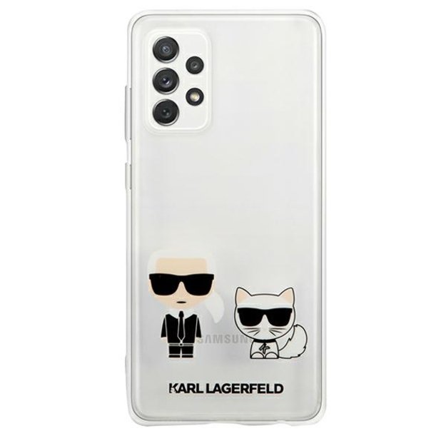 Karl Lagerfeld KLHCA72CKTR A72 A725 hardcase Transparent Karl & Choupette 2