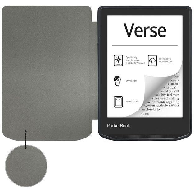 Tech-Protect SmartCase for PocketBook Verse / Verse Pro - Black 3