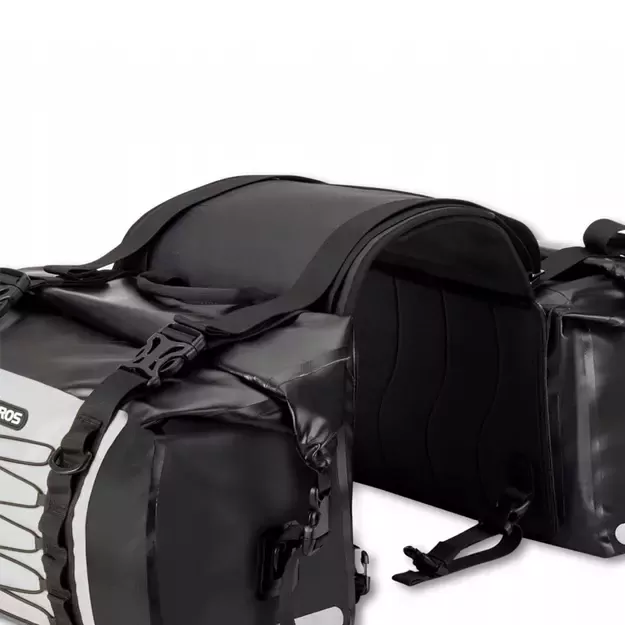 Rockbros AS-010BGR motorcycle bag, waterproof - gray 8