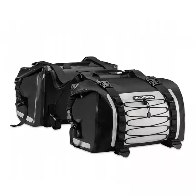 Rockbros AS-010BGR motorcycle bag, waterproof - gray 7