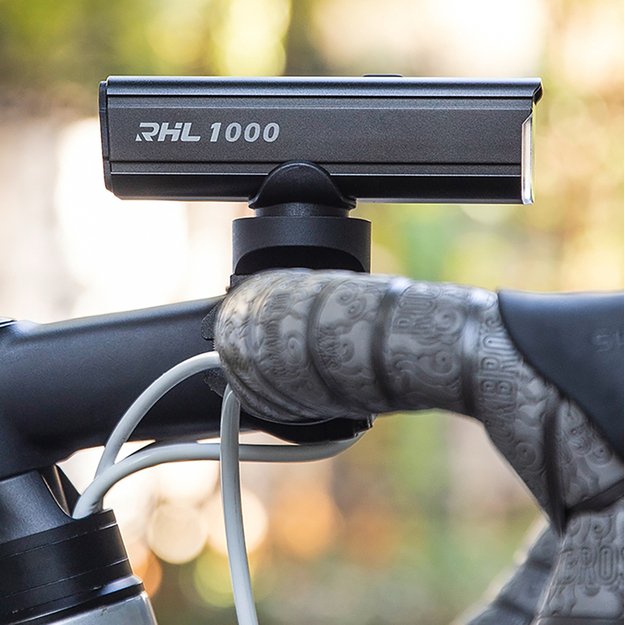 Rockbros 24610002001 front bicycle light 1000 lm + USB-C - USB-A cable - black 36