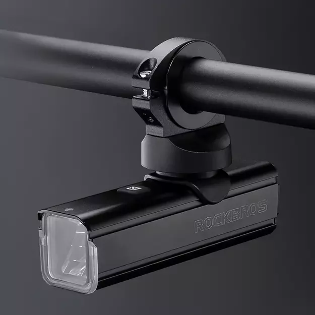 Rockbros 24610002001 front bicycle light 1000 lm + USB-C - USB-A cable - black 15