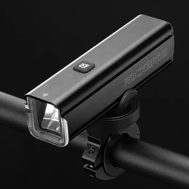 Rockbros 24610002001 front bicycle light 1000 lm + USB-C - USB-A cable - black 8