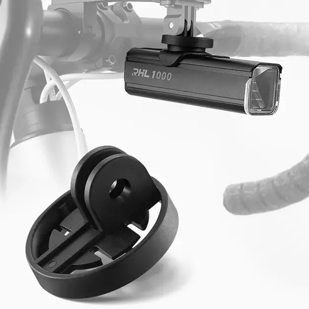 Rockbros 24610002001 front bicycle light 1000 lm + USB-C - USB-A cable - black 14
