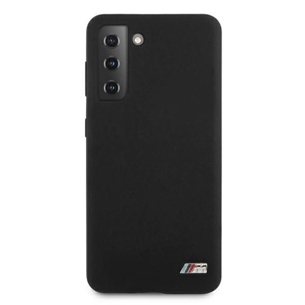 Etui BMW BMHCS21MMSILBK S21+ G996 czarny/black Silicone M Collection 9