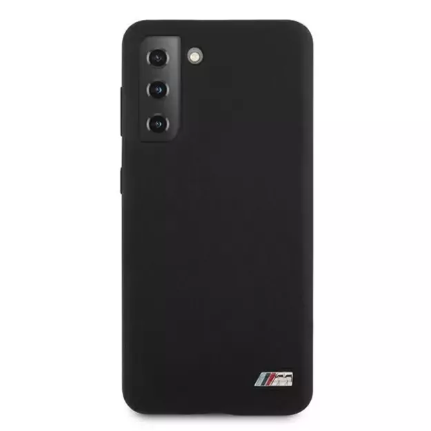 Etui BMW BMHCS21MMSILBK S21+ G996 czarny/black Silicone M Collection 2